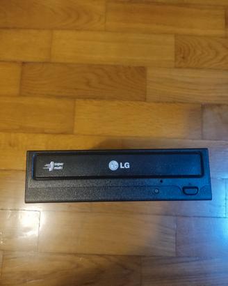 Masterizzatore DVD LG  GH22NS70  SATA 22x  PC Desk