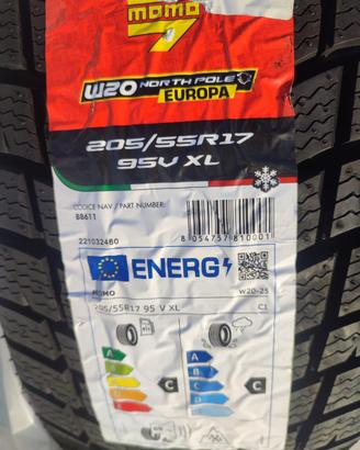 Gomme Invernali MOMO Tires W-20 205/55 R17