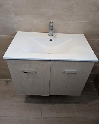 Lavabo bagno con mobiletto