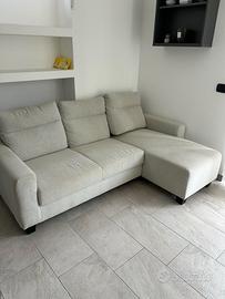 divano 3 posti con chaise longue