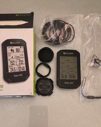 Ciclo computer bryton rider 420