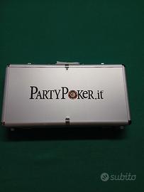 Valigetta originale Party Poker collezione 