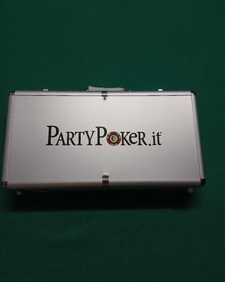 Valigetta originale Party Poker collezione 