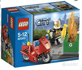LEGO City Fire 60000 - Motocicletta dei Pompieri