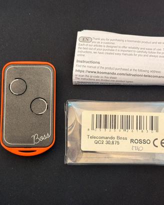 Telecomando universale Boss QC2 30,875