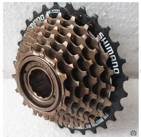 RUOTA LIBERA A FILETTO 6/7V - 14-28 DENTI, MARRONE