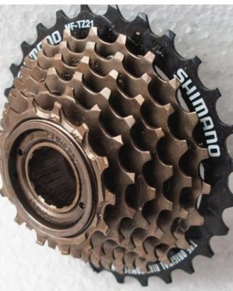 RUOTA LIBERA A FILETTO 6/7V - 14-28 DENTI, MARRONE