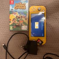 Nintendo switch lite con 2 giochi