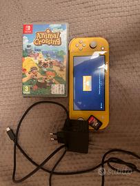 Nintendo switch lite con 2 giochi