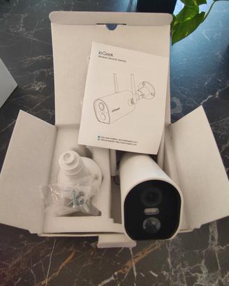 telecamera WiFi batteria ricaricabile ieGeek