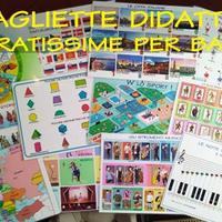 Tovagliette didattiche per bambini