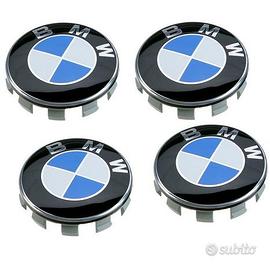 4 coprimozzo compatibili BMW diametro esterno 68mm