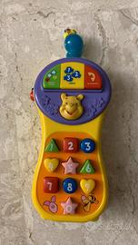 telefono clementoni Winnie the Pooh per bambini