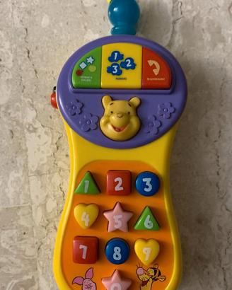 telefono clementoni Winnie the Pooh per bambini