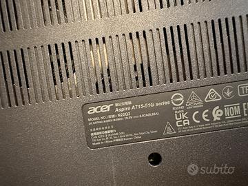 Scheda madre acer a715-51g