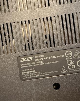 Scheda madre acer a715-51g
