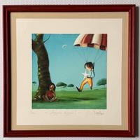 Quadro Fine Art Giclèe D. Santini leggero leggero!