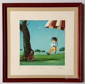 Quadro Fine Art Giclèe D. Santini leggero leggero!