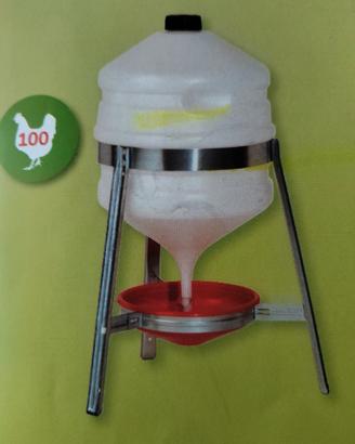 nuova abbeveratoio a sifone in plastica 30 litri