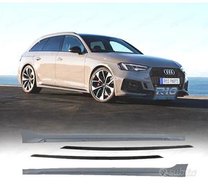 MINIGONNE LATERALI AUDI A4 17-20 LOOK RS4