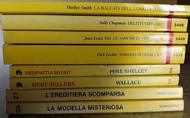 lotto libri gialli vintage 