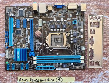 Scheda madre 1155 Asus P8H61-M LE  cpu ram ssd