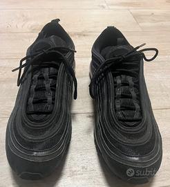 Nike Air Max 97 nere n. 46 usate 4 volte Abbigliamento e