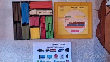 8443N-Regoli Numeri In Colori Vintage