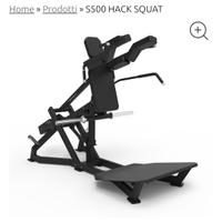 hack squat Dia.Hack squat s500 linea diamond profe