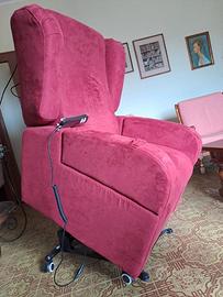 Poltrona elettrica per anziani