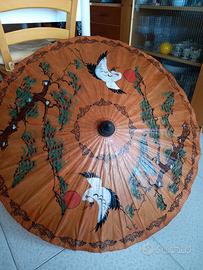 Ombrello su carta di riso Tailandia nuovo 