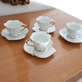 Set Tazzine Porcellana Giapponese Vintage