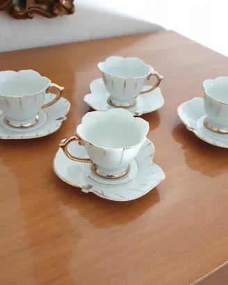 Set Tazzine Porcellana Giapponese Vintage