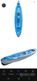 canoa 3 posti decathlon