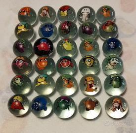 lotto 30 biglie miste 'the fresh heads'