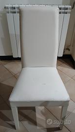 Sedie ecopelle imbottite