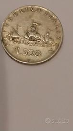 500lire argento caravelle