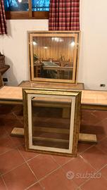 tavolo,specchiera, svuota tasche