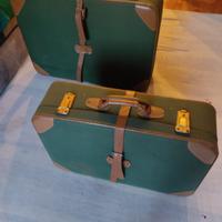 Coppia valige vintage originali anni '50