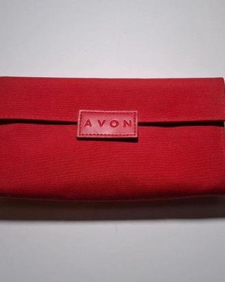 pochette avon rossa – beauty case porta trucco