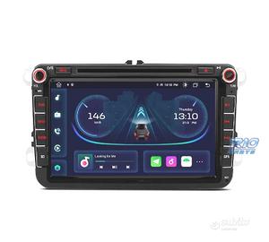 RADIO GPS ANDROID 14 PER VOLKSWAGEN VW GOLF POLO P