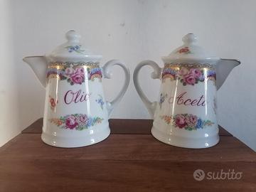 Olio e aceto porcellana Limoges