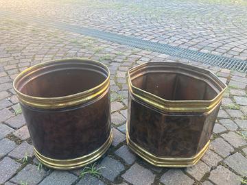VASI PER PIANTE IN OTTONE