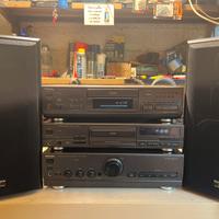 Technics Amplificatore + 2 Altoparlanti + Disc