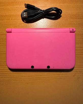 CONSOLE NINTENDO 3DS XL ROSA STILO CAVO RICARICA