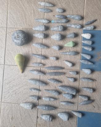 Piombi pesca in Mare