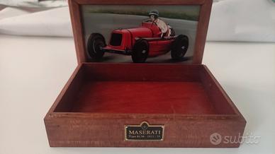 scatola in legno Maserati 