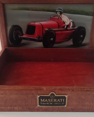 scatola in legno Maserati 