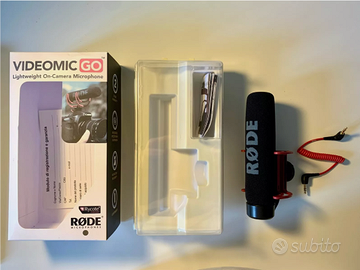 RODE VideoMic GO microfono direzionale super cardi