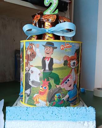 Torta scenografica La Granja